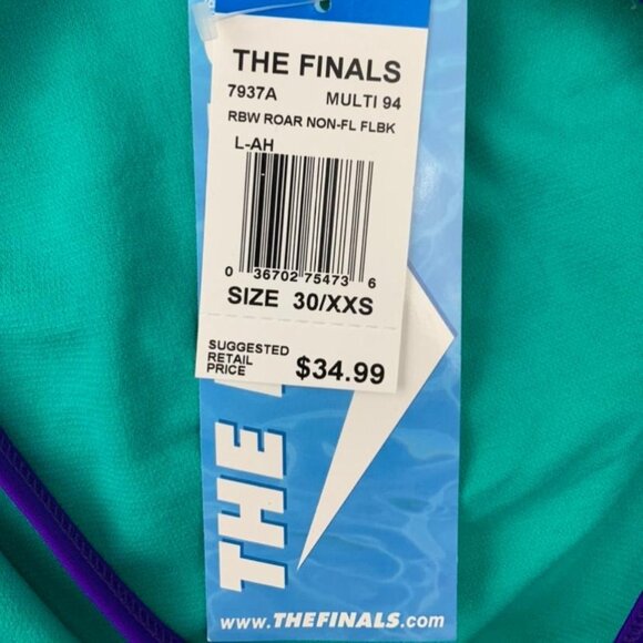 The Finals Junior's One-Piece Girls Swimsuits Multicolor Size 30(XXS) - Picture 10 of 11